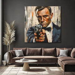 Obrázek JAMES BOND - Nebezpečná elegance | 100% originální akrylová barva