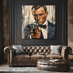 Obrázek JAMES BOND - Nebezpečná elegance | 100% originální akrylová barva