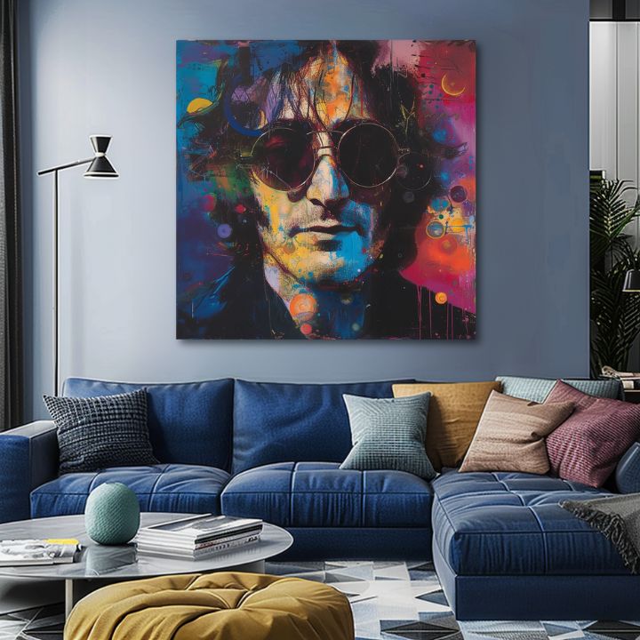 Obrázek JOHN LENNON - Barevné nápady | 100% originální akrylová barva