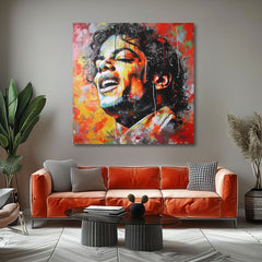 Obrázek MICHAEL JACKSON - Hlas generací | 100% originální akrylová barva