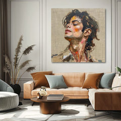 Obrázek MICHAEL JACKSON - Melody of passion | 100% originální akrylová barva