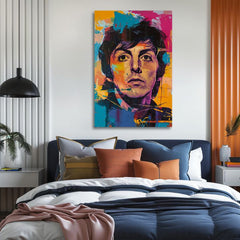 Obrázek PAUL MCCARTNEY - Beatles génius | 100% originální akrylová barva