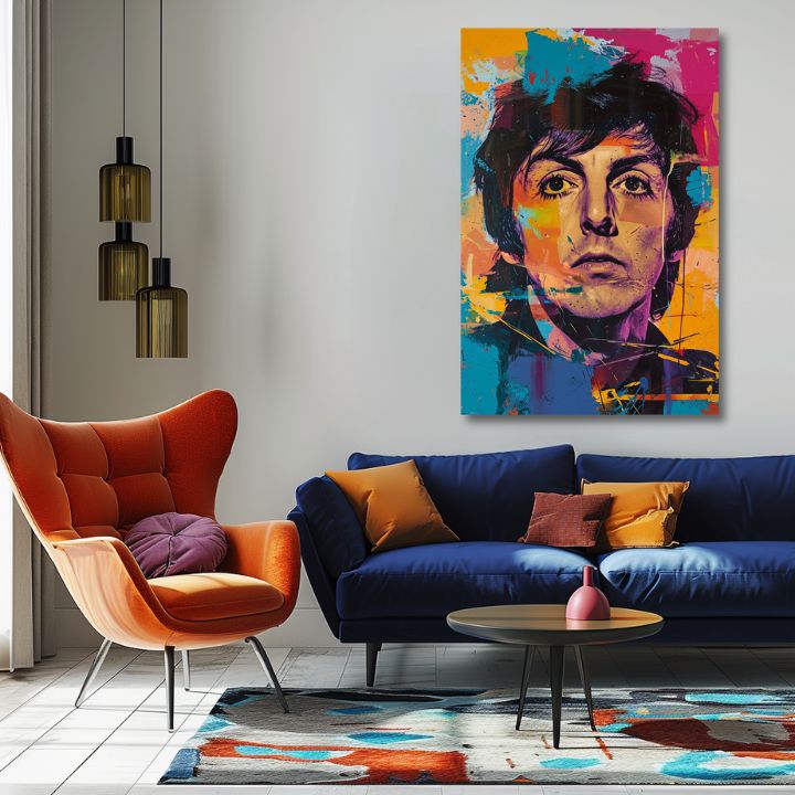 Obrázek PAUL MCCARTNEY - Beatles génius | 100% originální akrylová barva