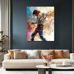 Obrázek MICHAEL JACKSON - Taneční energie | 100% originální akrylová barva