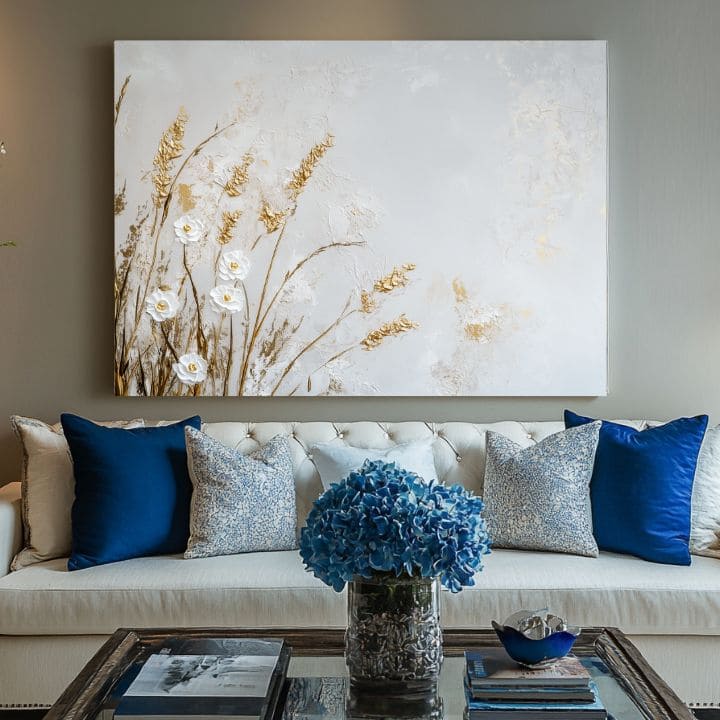 Tichá louka | 100% originální akrylová barva