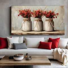 Rustikální krása v porcelánu | 100% originální akrylová barva