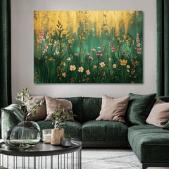 Zlaté okamžiky přírody | 100% originální akrylová barva