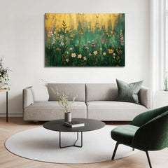 Zlaté okamžiky přírody | 100% originální akrylová barva