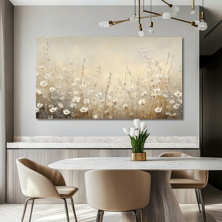 Květinová malba snů | 100% originální akrylová barva