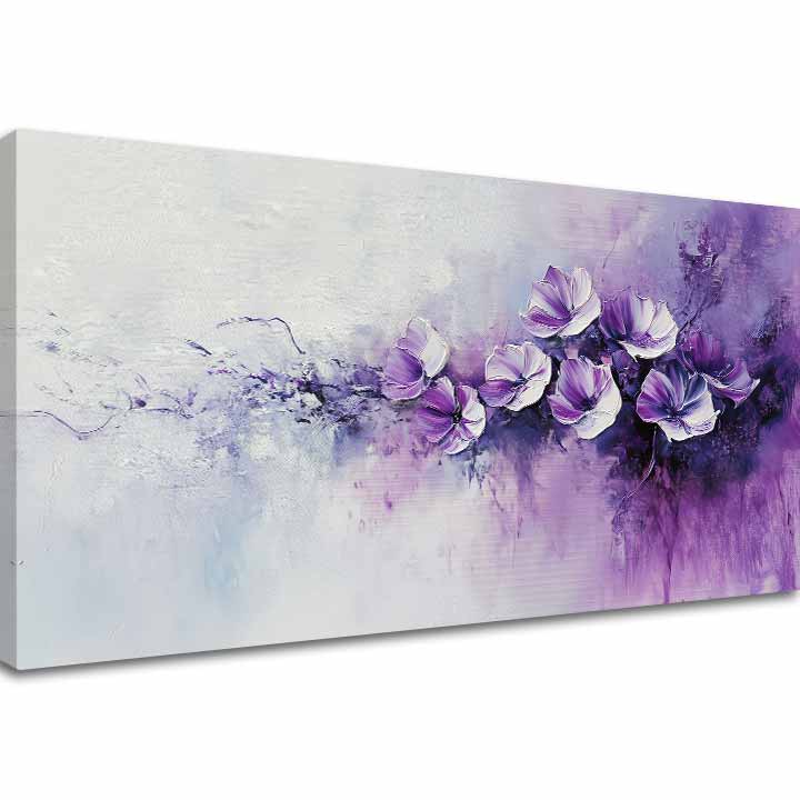 Obrázek fialová poezie | 100% originální akrylová barva