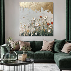 Malba zlatý dotek přírody | 100% originální akrylová barva