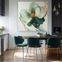 Malba smaragdového překvapení | 100% originální akrylová barva