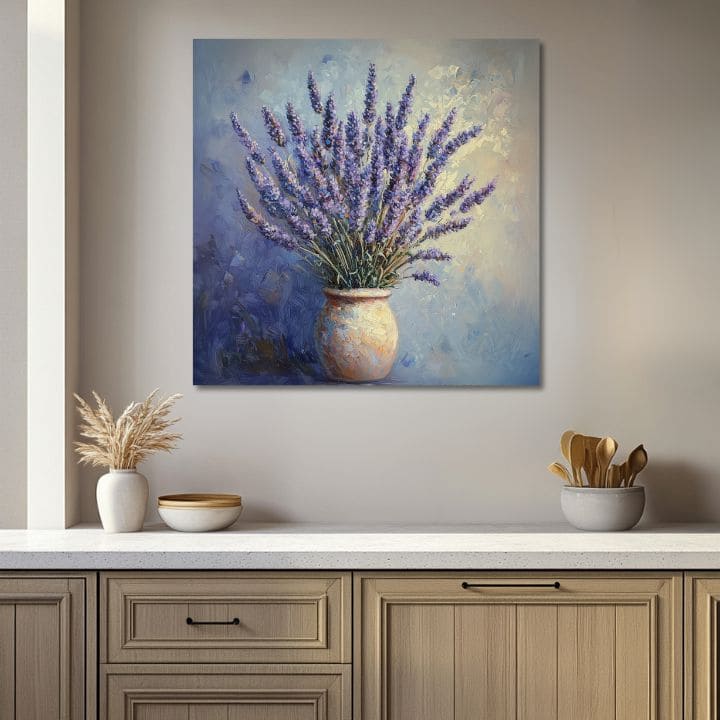 Obraz Levandulový sen | Provensálský pokoj | Akrylové detaily