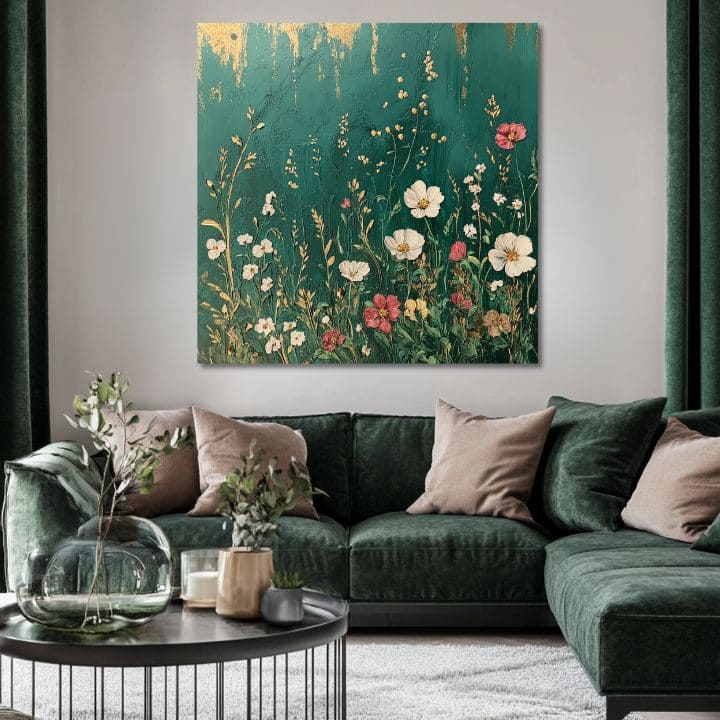 Malba zahrada vzpomínek | 100% originální akrylová barva