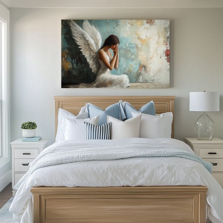 Obrazy andělů Odpuštění | 100% originální akrylová barva