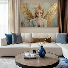 Obrazy andělů Ranní modlitba | 100% originální akrylová barva