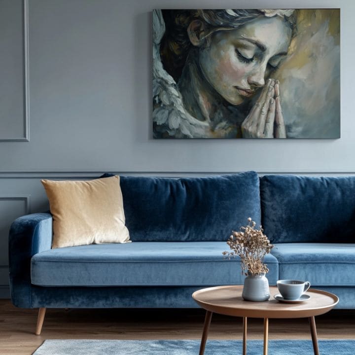 Obrazy andělů Křehká stvoření | 100% originální akrylová barva