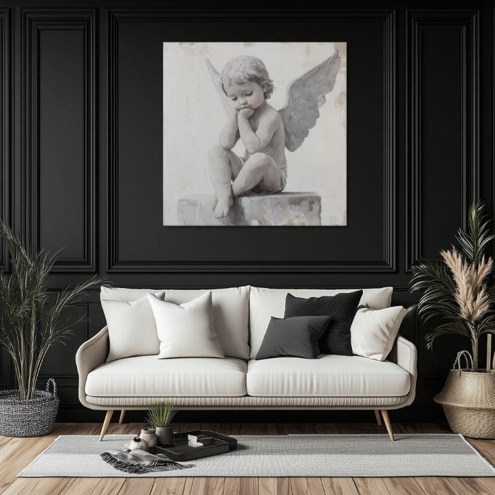 Obrazy andělů Ochránce | 100% originální akrylová barva