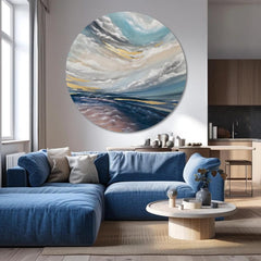 Kulaté malby akrylem Nový začátek