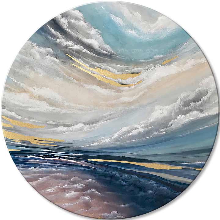 Kulaté malby akrylem Nový začátek