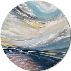 Kulaté malby akrylem Nový začátek