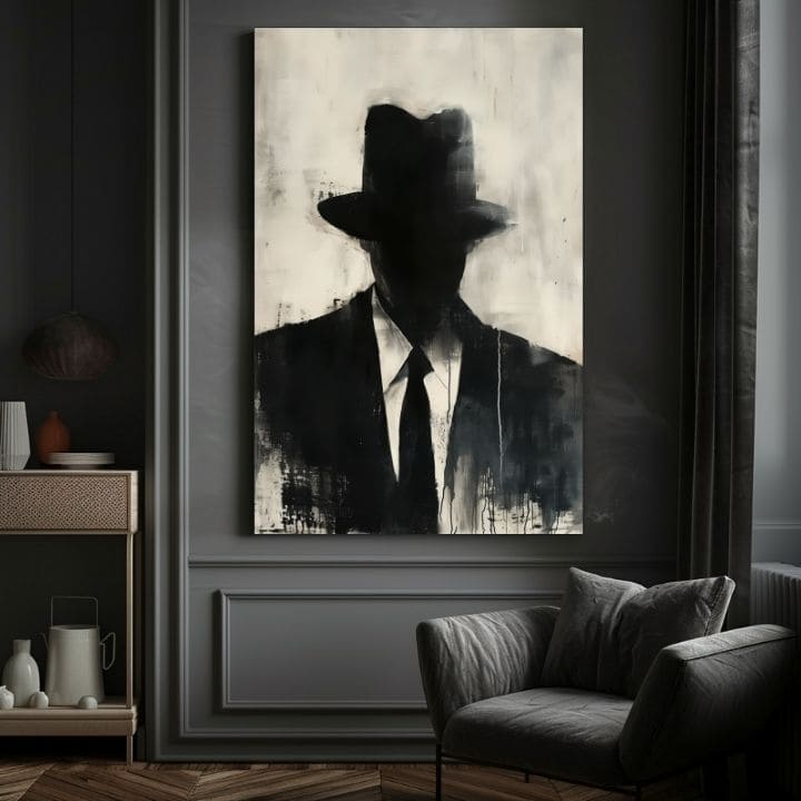 Obrázek THE FACELESS MOBSTER | Akrylové detaily