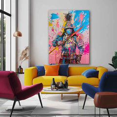 Obrázek SAMURAI SPIRIT na plátně | Akrylové detaily