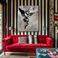 Obrázek LOVE HUNTER na plátně | Akrylové detaily