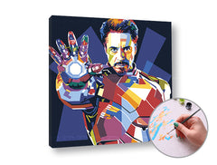 Malování podle čísel IRONMAN