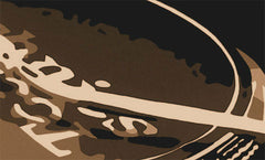 Ručně malovaný POP ART obraz DJ 120x80 cm