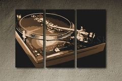 Ručně malovaný POP ART obraz DJ 60x40 cm