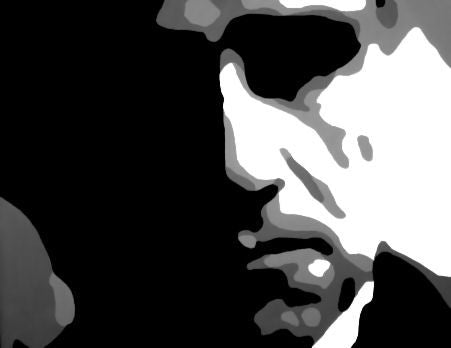 Ručně malovaný POP ART obraz GODFATHER 120x80 cm