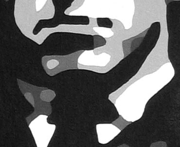 Ručně malovaný POP ART obraz GODFATHER 60x40 cm