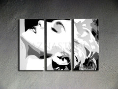 Ručně malovaný POP ART obraz MADONNA 120x80 cm