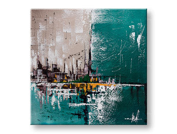 Malovaná nástěnná malba ABSTRAKT 1 díl YOBFB554E1