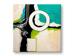 Malovaný nástěnný obraz DeLUXE ABSTRAKT YOB137D1