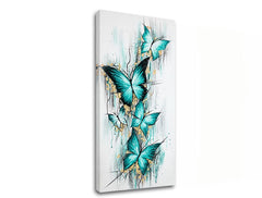 Obrázek na plátně MOTYLES 1 díl XOBAM049E1