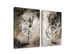 Obraz na plátně TANEČNÍCI 2 části XOBAM052E2