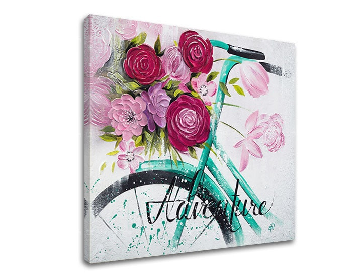 Obraz na plátně KVĚTINY 1 dílný XOBBI191E1