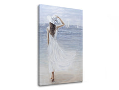 Obraz na plátně ŽENA A MORE