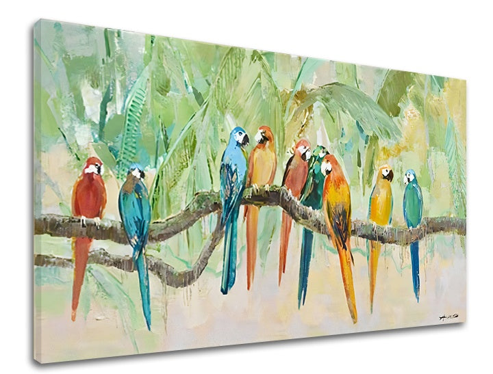 Obraz na plátně PAPAGÁJE
