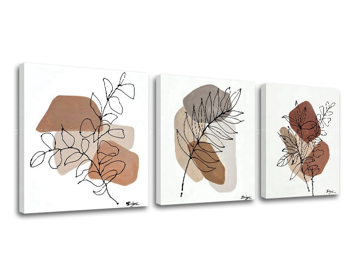 Obraz na plátně LISTY