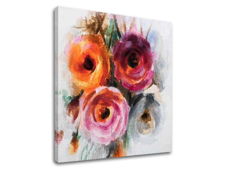 Obraz na plátně KVĚTINY 1 díl XOBCHFL017