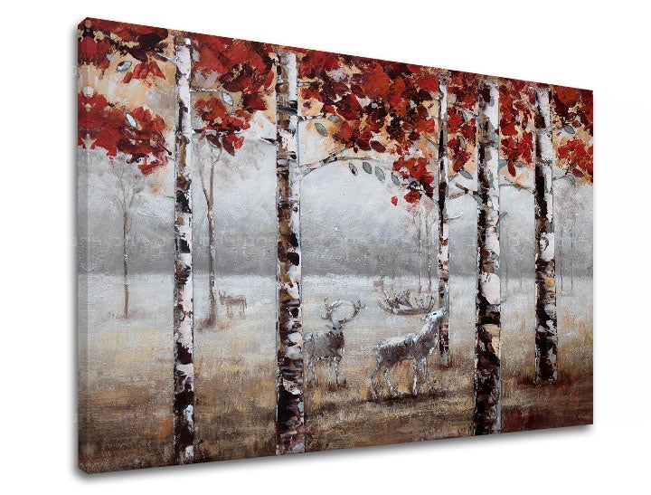 Obraz na plátně PROCHÁZKA LESY 1 díl XOBCHZH5696E1