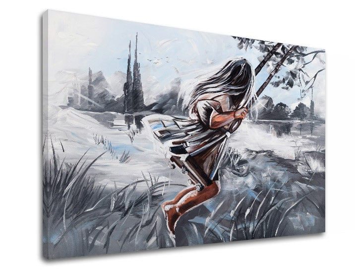 Obraz na plátně DÍVKA 1 díl XOBFB575E1