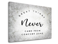 Motivační nástěnné umění Skvělé věci