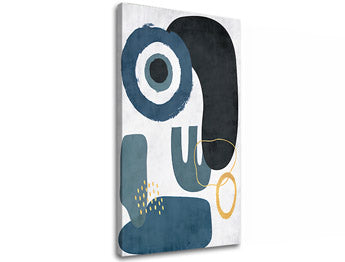 Obraz na plátně TYRKYS ABSTRAKT 001