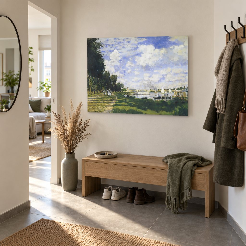Obraz na plátně Argenteuil – Claude Monet v předsíni