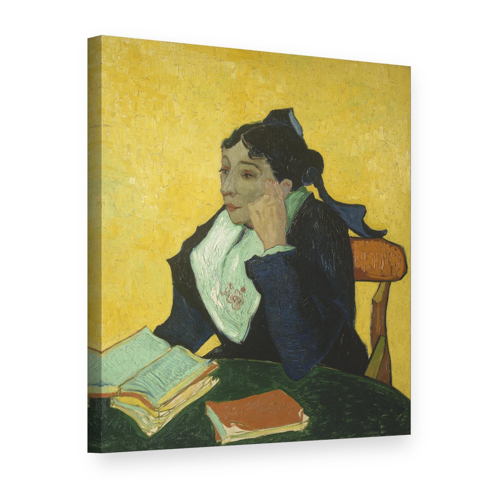 Obraz na plátně Arlesanka – Vincent van Gogh, 3D pohled