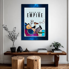 Obraz na plátně Build an Empire - Podnikatelský Citát - obrázek 3